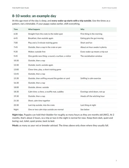 A page from the free guide